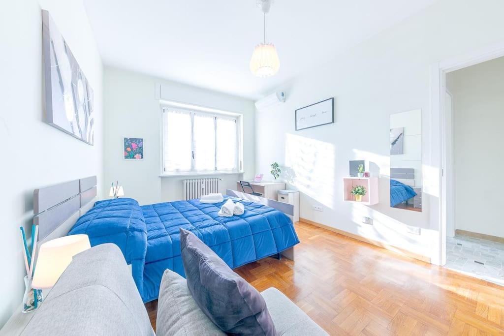 Navigli - Downtown - Duomo Spacious Two Bedroom Apartment - Close To Metro - Ac - Wi-Fi Milan Luaran gambar